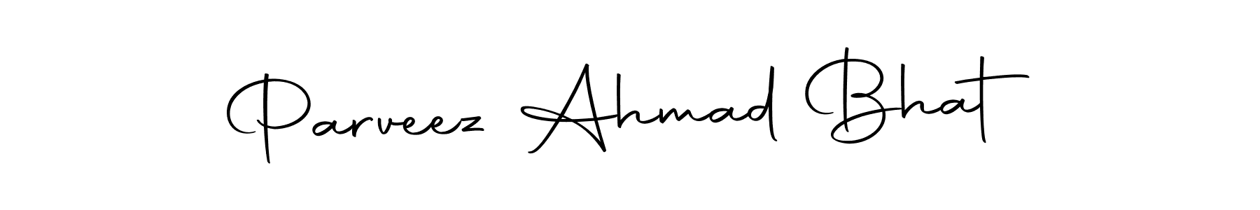 Autography-DOLnW is a professional signature style that is perfect for those who want to add a touch of class to their signature. It is also a great choice for those who want to make their signature more unique. Get Parveez Ahmad Bhat name to fancy signature for free. Parveez Ahmad Bhat signature style 10 images and pictures png