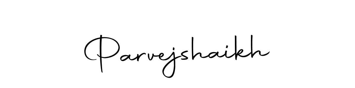 Create a beautiful signature design for name Parvejshaikh. With this signature (Autography-DOLnW) fonts, you can make a handwritten signature for free. Parvejshaikh signature style 10 images and pictures png