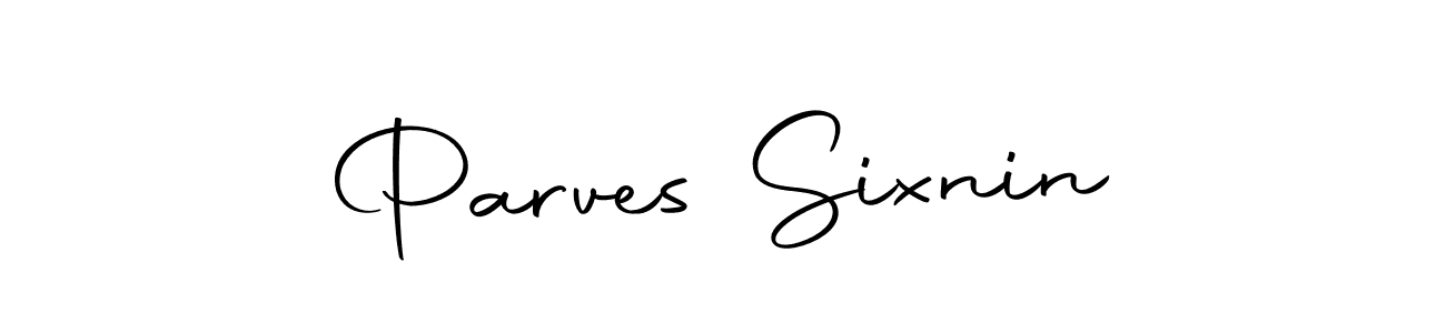 Parves Sixnin stylish signature style. Best Handwritten Sign (Autography-DOLnW) for my name. Handwritten Signature Collection Ideas for my name Parves Sixnin. Parves Sixnin signature style 10 images and pictures png