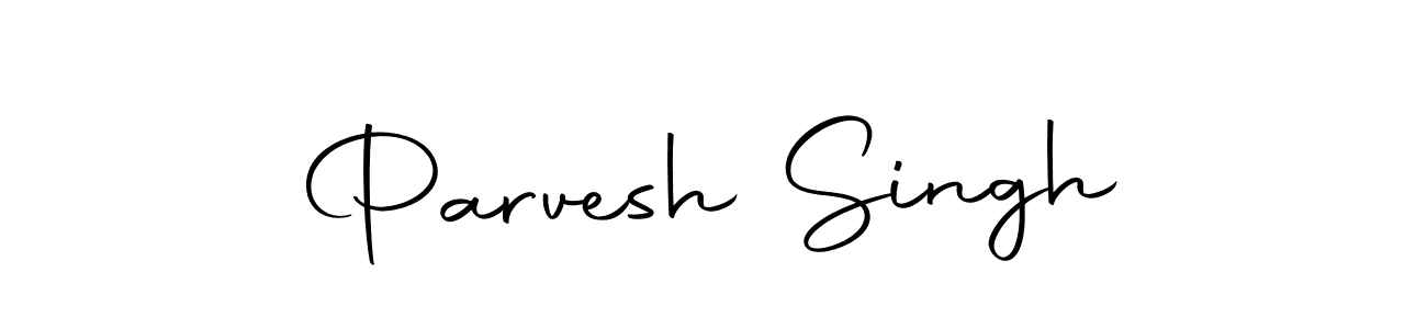 Create a beautiful signature design for name Parvesh Singh. With this signature (Autography-DOLnW) fonts, you can make a handwritten signature for free. Parvesh Singh signature style 10 images and pictures png