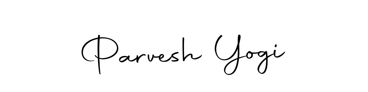 Make a beautiful signature design for name Parvesh Yogi. Use this online signature maker to create a handwritten signature for free. Parvesh Yogi signature style 10 images and pictures png