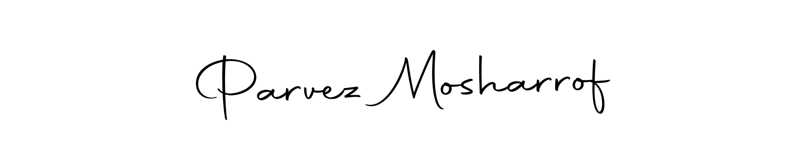 You can use this online signature creator to create a handwritten signature for the name Parvez Mosharrof. This is the best online autograph maker. Parvez Mosharrof signature style 10 images and pictures png