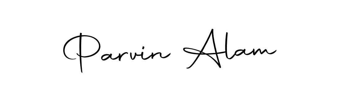 Parvin Alam stylish signature style. Best Handwritten Sign (Autography-DOLnW) for my name. Handwritten Signature Collection Ideas for my name Parvin Alam. Parvin Alam signature style 10 images and pictures png