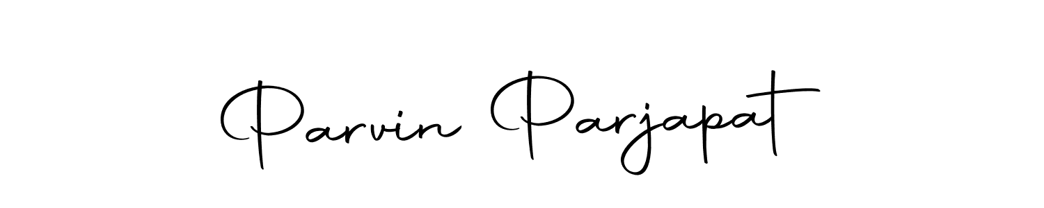Use a signature maker to create a handwritten signature online. With this signature software, you can design (Autography-DOLnW) your own signature for name Parvin Parjapat. Parvin Parjapat signature style 10 images and pictures png