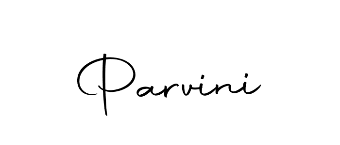 Use a signature maker to create a handwritten signature online. With this signature software, you can design (Autography-DOLnW) your own signature for name Parvini. Parvini signature style 10 images and pictures png