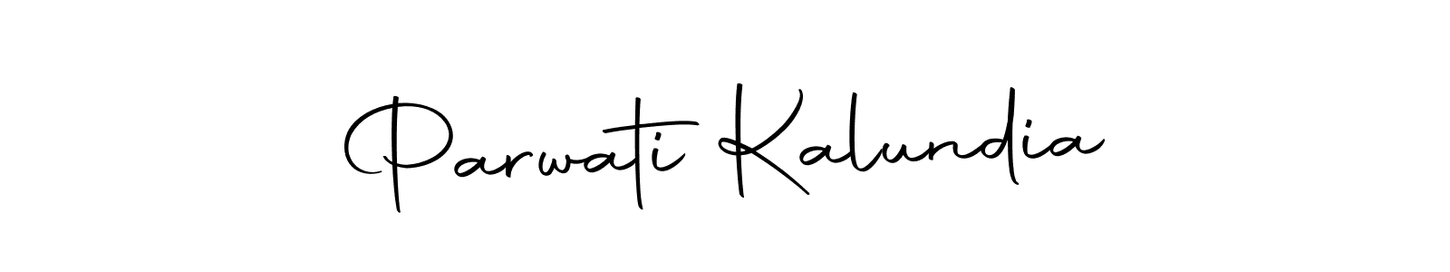 Make a beautiful signature design for name Parwati Kalundia. Use this online signature maker to create a handwritten signature for free. Parwati Kalundia signature style 10 images and pictures png