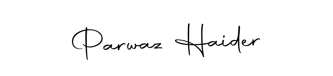 It looks lik you need a new signature style for name Parwaz Haider. Design unique handwritten (Autography-DOLnW) signature with our free signature maker in just a few clicks. Parwaz Haider signature style 10 images and pictures png