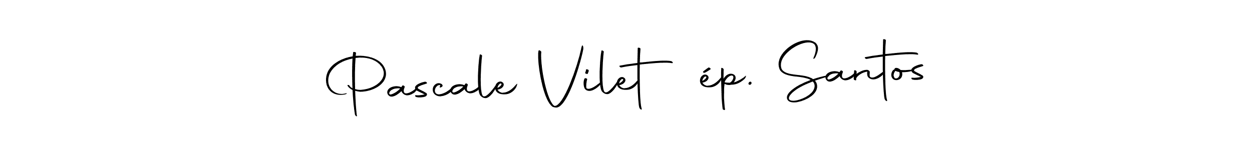 if you are searching for the best signature style for your name Pascale Vilet ép. Santos. so please give up your signature search. here we have designed multiple signature styles  using Autography-DOLnW. Pascale Vilet ép. Santos signature style 10 images and pictures png