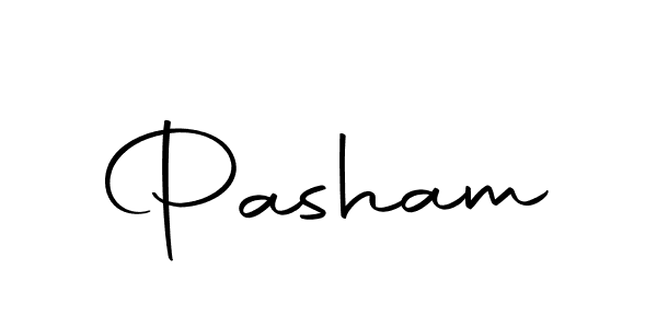 Use a signature maker to create a handwritten signature online. With this signature software, you can design (Autography-DOLnW) your own signature for name Pasham. Pasham signature style 10 images and pictures png