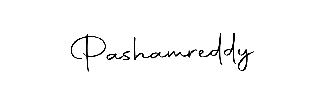 Make a beautiful signature design for name Pashamreddy. With this signature (Autography-DOLnW) style, you can create a handwritten signature for free. Pashamreddy signature style 10 images and pictures png