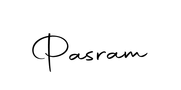 How to make Pasram signature? Autography-DOLnW is a professional autograph style. Create handwritten signature for Pasram name. Pasram signature style 10 images and pictures png