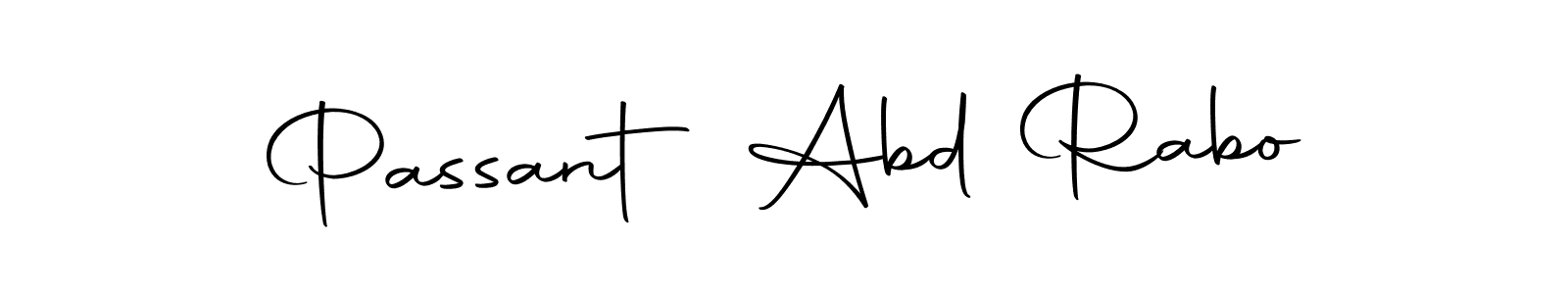 How to make Passant Abd Rabo signature? Autography-DOLnW is a professional autograph style. Create handwritten signature for Passant Abd Rabo name. Passant Abd Rabo signature style 10 images and pictures png