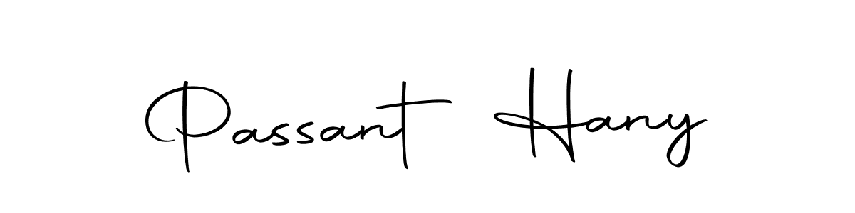 You should practise on your own different ways (Autography-DOLnW) to write your name (Passant Hany) in signature. don't let someone else do it for you. Passant Hany signature style 10 images and pictures png