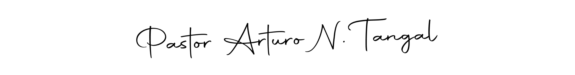 Create a beautiful signature design for name Pastor Arturo N. Tangal. With this signature (Autography-DOLnW) fonts, you can make a handwritten signature for free. Pastor Arturo N. Tangal signature style 10 images and pictures png