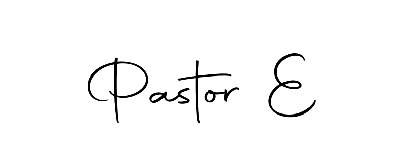 Use a signature maker to create a handwritten signature online. With this signature software, you can design (Autography-DOLnW) your own signature for name Pastor E. Pastor E signature style 10 images and pictures png