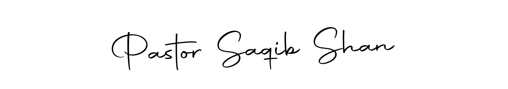 Create a beautiful signature design for name Pastor Saqib Shan. With this signature (Autography-DOLnW) fonts, you can make a handwritten signature for free. Pastor Saqib Shan signature style 10 images and pictures png