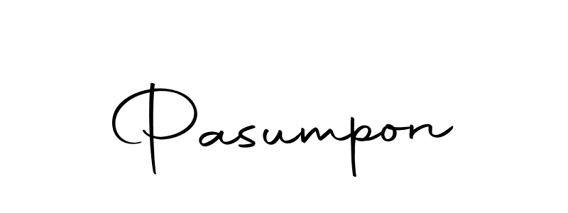 You should practise on your own different ways (Autography-DOLnW) to write your name (Pasumpon) in signature. don't let someone else do it for you. Pasumpon signature style 10 images and pictures png