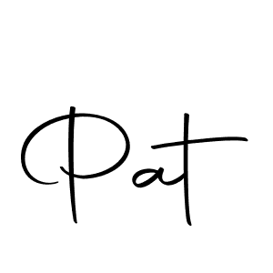 The best way (Autography-DOLnW) to make a short signature is to pick only two or three words in your name. The name Pat include a total of six letters. For converting this name. Pat signature style 10 images and pictures png