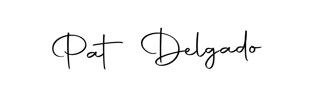 Make a beautiful signature design for name Pat Delgado. With this signature (Autography-DOLnW) style, you can create a handwritten signature for free. Pat Delgado signature style 10 images and pictures png