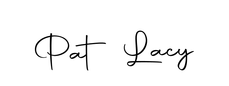 Pat Lacy stylish signature style. Best Handwritten Sign (Autography-DOLnW) for my name. Handwritten Signature Collection Ideas for my name Pat Lacy. Pat Lacy signature style 10 images and pictures png