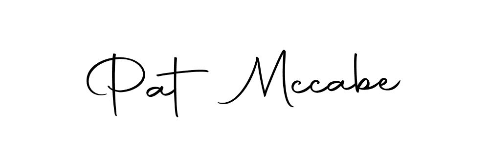 Design your own signature with our free online signature maker. With this signature software, you can create a handwritten (Autography-DOLnW) signature for name Pat Mccabe. Pat Mccabe signature style 10 images and pictures png