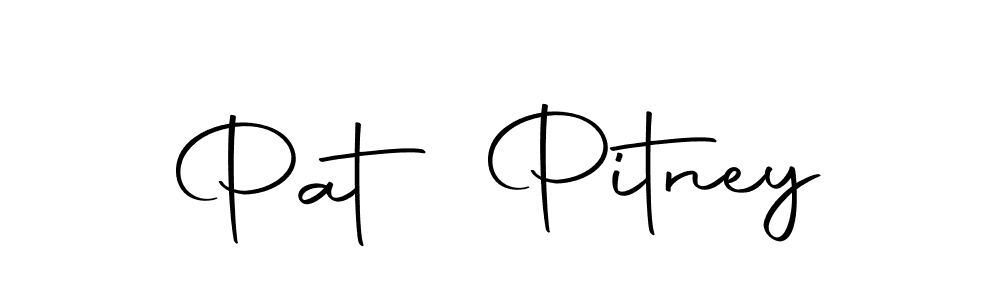 How to make Pat Pitney signature? Autography-DOLnW is a professional autograph style. Create handwritten signature for Pat Pitney name. Pat Pitney signature style 10 images and pictures png