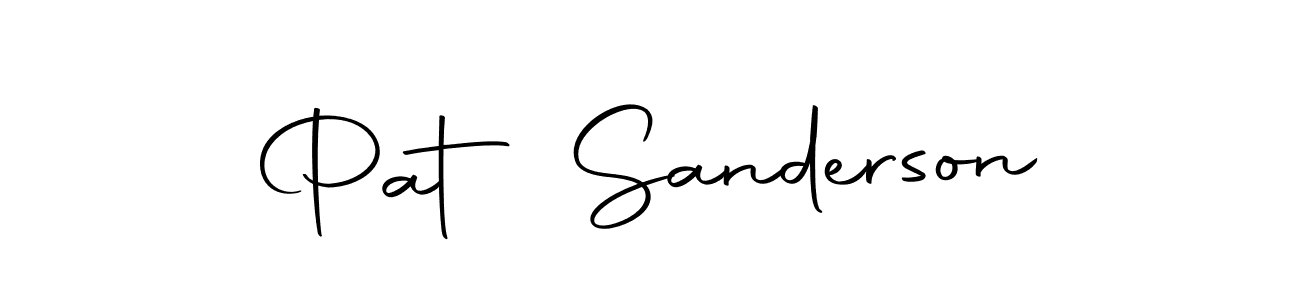 if you are searching for the best signature style for your name Pat Sanderson. so please give up your signature search. here we have designed multiple signature styles  using Autography-DOLnW. Pat Sanderson signature style 10 images and pictures png
