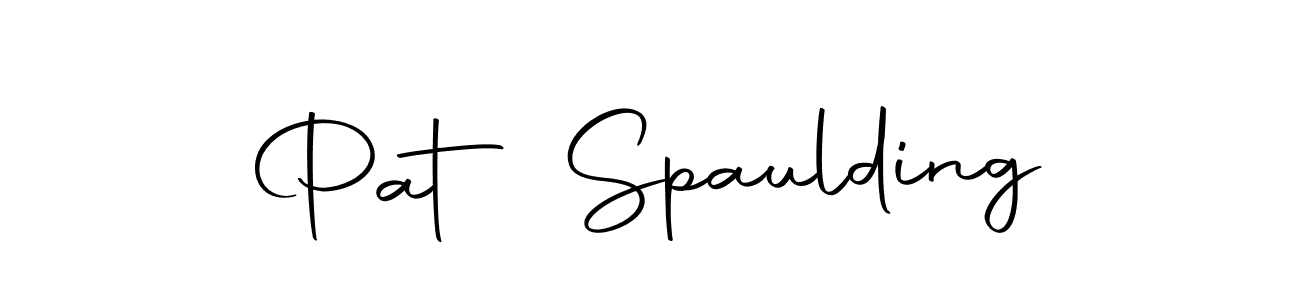 Once you've used our free online signature maker to create your best signature Autography-DOLnW style, it's time to enjoy all of the benefits that Pat Spaulding name signing documents. Pat Spaulding signature style 10 images and pictures png