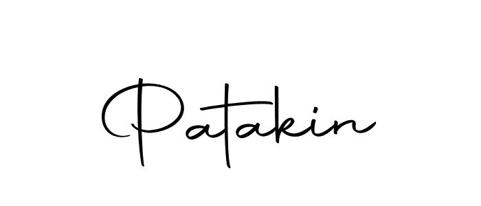Design your own signature with our free online signature maker. With this signature software, you can create a handwritten (Autography-DOLnW) signature for name Patakin. Patakin signature style 10 images and pictures png