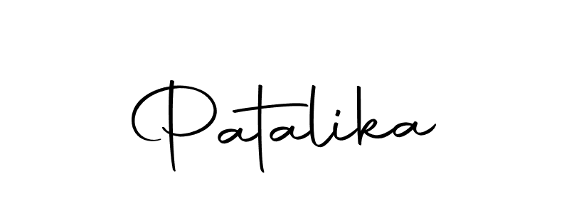 How to make Patalika name signature. Use Autography-DOLnW style for creating short signs online. This is the latest handwritten sign. Patalika signature style 10 images and pictures png