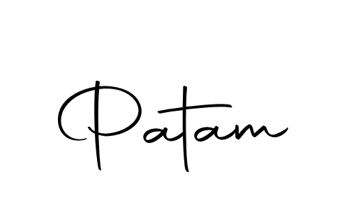 How to make Patam signature? Autography-DOLnW is a professional autograph style. Create handwritten signature for Patam name. Patam signature style 10 images and pictures png