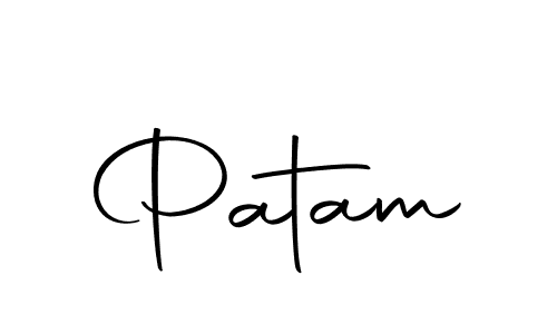 How to make Patam signature? Autography-DOLnW is a professional autograph style. Create handwritten signature for Patam name. Patam signature style 10 images and pictures png