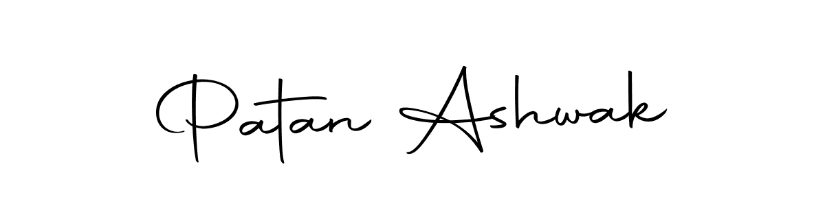 How to make Patan Ashwak name signature. Use Autography-DOLnW style for creating short signs online. This is the latest handwritten sign. Patan Ashwak signature style 10 images and pictures png