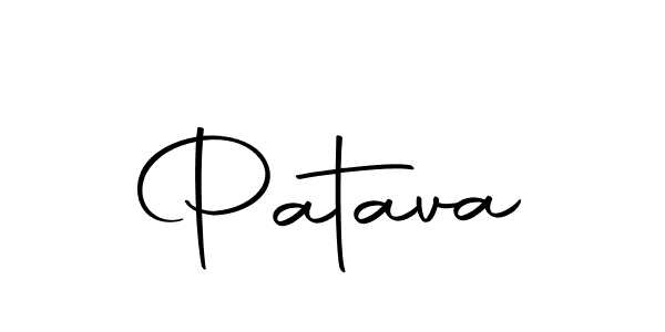 Make a beautiful signature design for name Patava. With this signature (Autography-DOLnW) style, you can create a handwritten signature for free. Patava signature style 10 images and pictures png