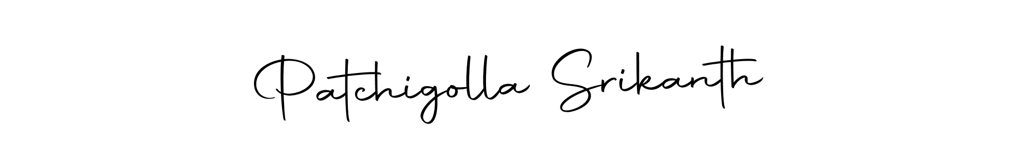 Autography-DOLnW is a professional signature style that is perfect for those who want to add a touch of class to their signature. It is also a great choice for those who want to make their signature more unique. Get Patchigolla Srikanth name to fancy signature for free. Patchigolla Srikanth signature style 10 images and pictures png