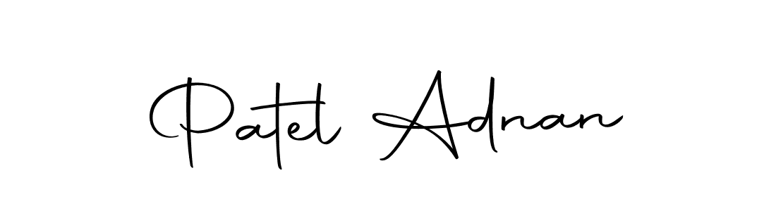 How to make Patel Adnan signature? Autography-DOLnW is a professional autograph style. Create handwritten signature for Patel Adnan name. Patel Adnan signature style 10 images and pictures png