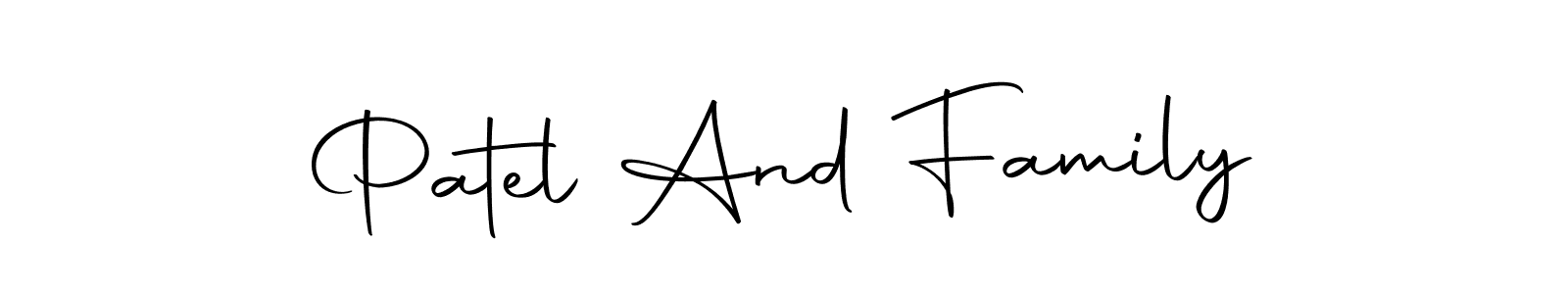 Here are the top 10 professional signature styles for the name Patel And Family. These are the best autograph styles you can use for your name. Patel And Family signature style 10 images and pictures png