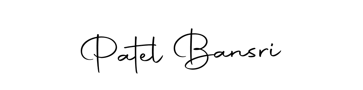 Here are the top 10 professional signature styles for the name Patel Bansri. These are the best autograph styles you can use for your name. Patel Bansri signature style 10 images and pictures png