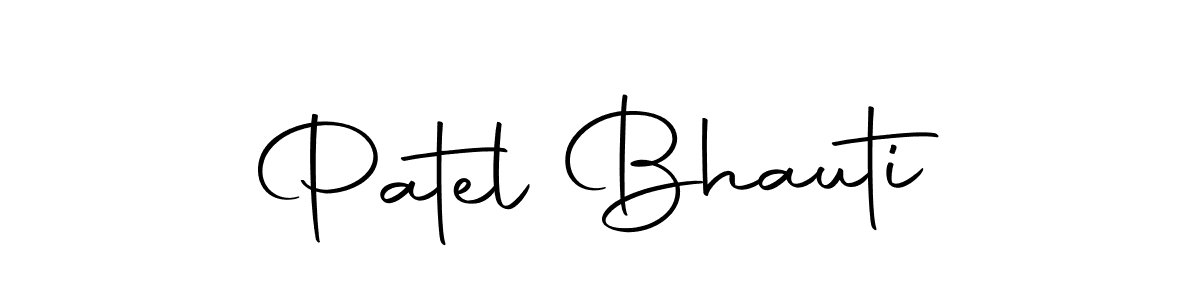 How to make Patel Bhauti signature? Autography-DOLnW is a professional autograph style. Create handwritten signature for Patel Bhauti name. Patel Bhauti signature style 10 images and pictures png