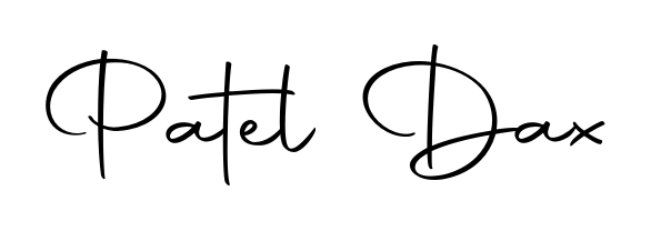 Explore multiple handwriting variations for Patel Dax including this stunning Autography-DOLnW design. Free to use across all platforms. Patel Dax signature style 10 images and pictures png