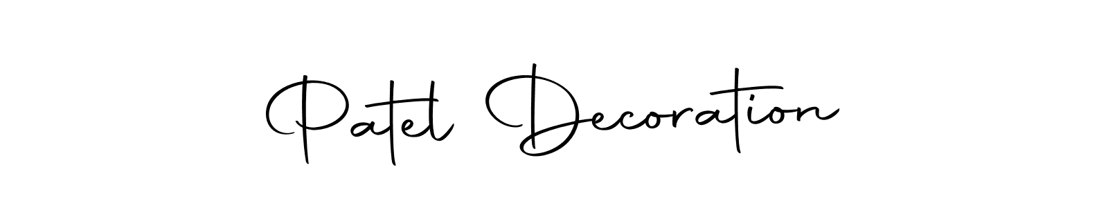 Also You can easily find your signature by using the search form. We will create Patel Decoration name handwritten signature images for you free of cost using Autography-DOLnW sign style. Patel Decoration signature style 10 images and pictures png