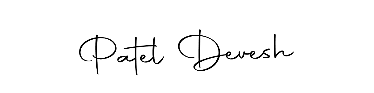 How to make Patel Devesh signature? Autography-DOLnW is a professional autograph style. Create handwritten signature for Patel Devesh name. Patel Devesh signature style 10 images and pictures png