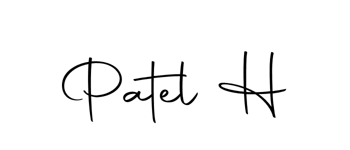 if you are searching for the best signature style for your name Patel H. so please give up your signature search. here we have designed multiple signature styles  using Autography-DOLnW. Patel H signature style 10 images and pictures png