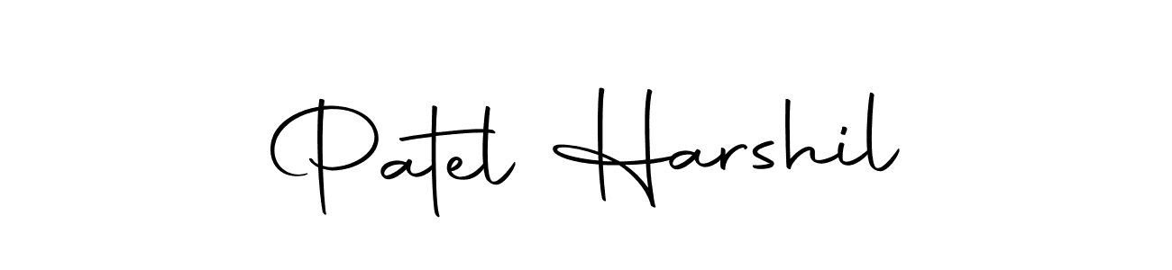 This is the best signature style for the Patel Harshil name. Also you like these signature font (Autography-DOLnW). Mix name signature. Patel Harshil signature style 10 images and pictures png