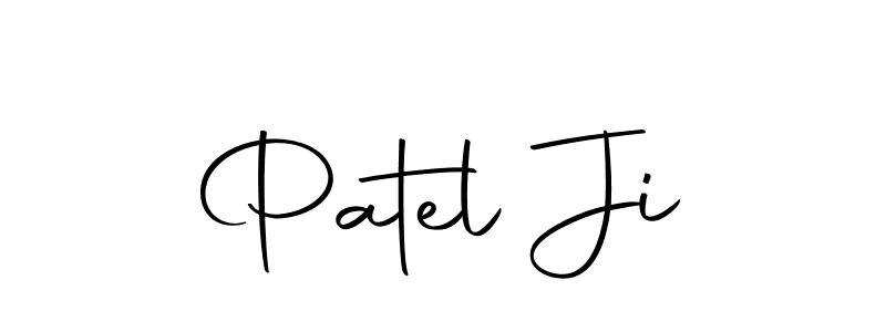 Make a beautiful signature design for name Patel Ji. With this signature (Autography-DOLnW) style, you can create a handwritten signature for free. Patel Ji signature style 10 images and pictures png