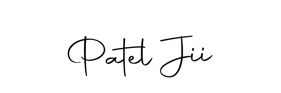 This is the best signature style for the Patel Jii name. Also you like these signature font (Autography-DOLnW). Mix name signature. Patel Jii signature style 10 images and pictures png
