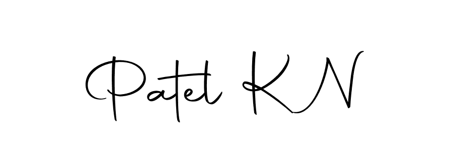 This is the best signature style for the Patel K N name. Also you like these signature font (Autography-DOLnW). Mix name signature. Patel K N signature style 10 images and pictures png
