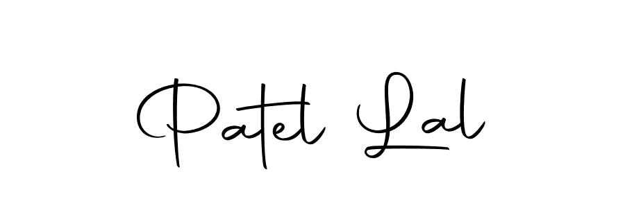 How to make Patel Lal name signature. Use Autography-DOLnW style for creating short signs online. This is the latest handwritten sign. Patel Lal signature style 10 images and pictures png