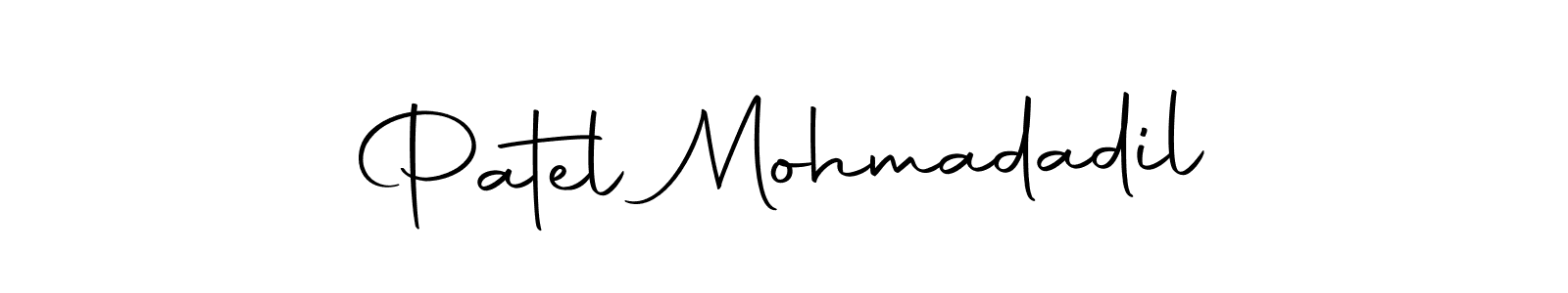 Make a beautiful signature design for name Patel Mohmadadil. Use this online signature maker to create a handwritten signature for free. Patel Mohmadadil signature style 10 images and pictures png