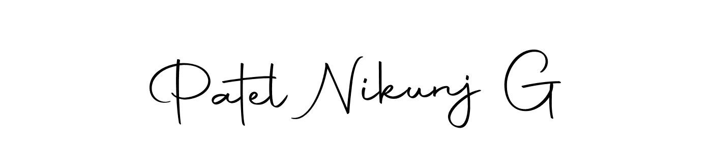 if you are searching for the best signature style for your name Patel Nikunj G. so please give up your signature search. here we have designed multiple signature styles  using Autography-DOLnW. Patel Nikunj G signature style 10 images and pictures png
